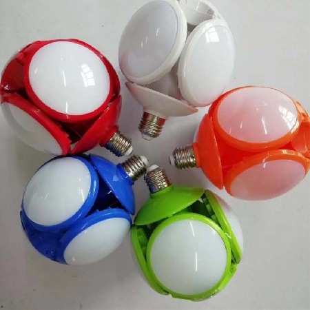 Foldable LED football bulb