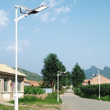 LED solar street light